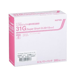 ニプロジェクト注射針 31Gスーパーショート 15mm (100本×3)[ニプロ]