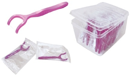 Y型デンタルフロス 指導用 (50本)[EBiSU]