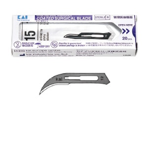 KAI替刃メス (コーティングタイプ) №12 (20枚)[カイインダストリーズ]