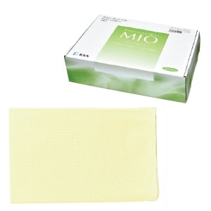 【ｾｰﾙ】ミオ(ペーパーエプロン) イエロー (100枚)[BSAサクライ]