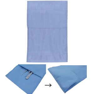 ステリサイクルバッグ ブルー 2L