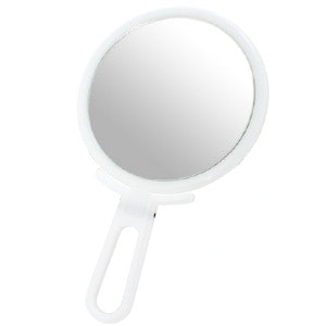 折立ハンドミラー ホワイト