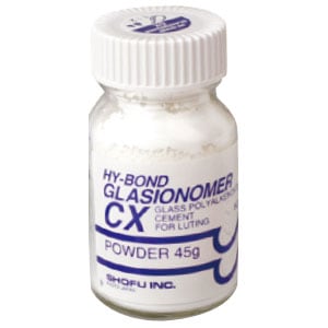 【ｾｰﾙ】ハイ-ボンド グラスアイオノマーCX 粉 (45g)[松風]