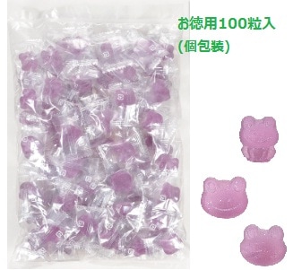 【ｾｰﾙ】カムカムフレッシュキシリトールグミ グレープ (100粒)[BSAサクライ]