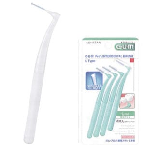 ガム・プロズ歯間ブラシL字型 SSS (4本)[サンスター]