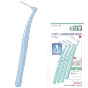 ガム・プロズ歯間ブラシL字型 SS (4本)[サンスター]