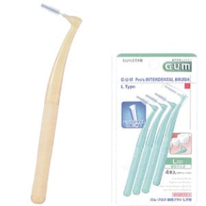 ガム・プロズ歯間ブラシL字型 S (4本)[サンスター]