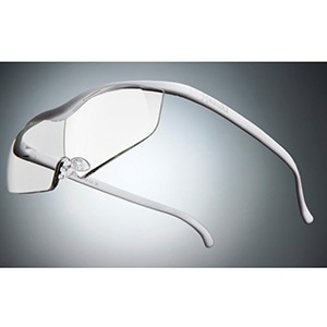 ハズキルーペ ラージ 1.6倍 白[ハズキカンパニー]