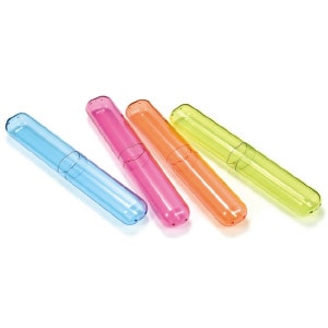 クリア歯ブラシケース (8本)