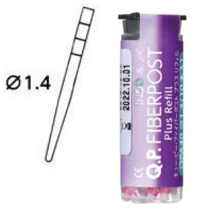 【ｾｰﾙ】キューピーファイバーポスト プラスリフィル φ1.4 (10本)[ピヤス]