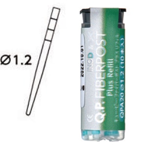 【ｾｰﾙ】キューピーファイバーポスト プラスリフィル φ1.2 (30本)[ピヤス]