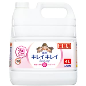 キレイキレイ 薬用泡ハンドソープ シトラスフルーティー 詰替用 (4L)[LION]
