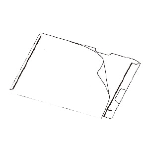 A4カルテファイル A4シングル ヨコ (250枚)