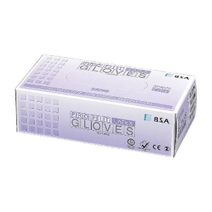 プロフィットラテックスグローブ ポリマー SS (100枚)[BSAサクライ]