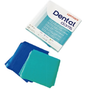 【ｾｰﾙ】デンタルダム 5インチ 中 ブルー (52枚)[Sanctuary]