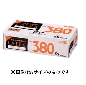 【ｾｰﾙ】№380 ポリマー加工PFグローブ M (100枚)[リーブル]