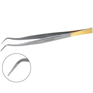 【ｾｰﾙ】コーク型ピンセット ダイヤモンドコート