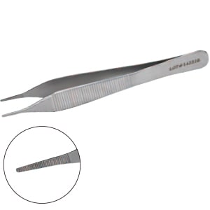 アドソンピンセット無鉤・ギザ付