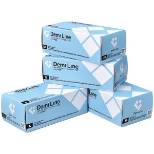 【ｾｰﾙ】Demi シングル塩素グローブ ラテックス SS (100枚)