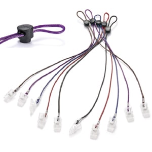 アジャスタブルビブホルダー (5本)