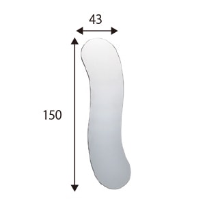 オーラルフォトステンレスミラー(両面) 頬側/舌側用FS-6E