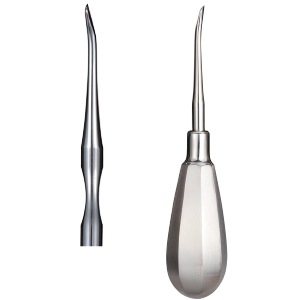 エレベーター 智歯用 曲/#2A(逆反)