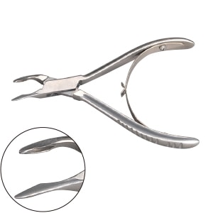 骨鉗子 スリムフリードマン フラット曲 125mm