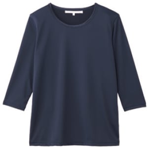 メンズドライTシャツネイビーLL FY3100[ララスキル]