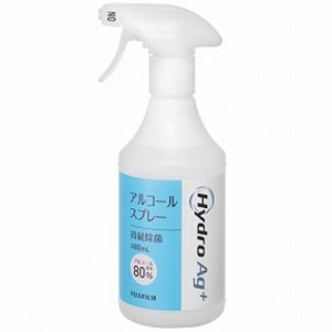 HydroAg+ アルコールスプレー アルコール80％ (480mL)[富士フィルム]