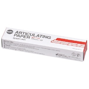 咬合紙 赤 (10冊)[松風]