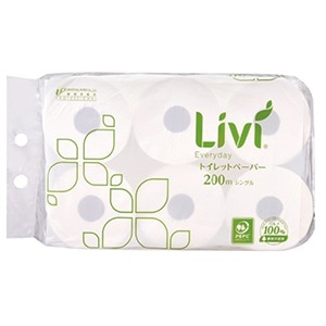 Liviトイレットペーパー200m
