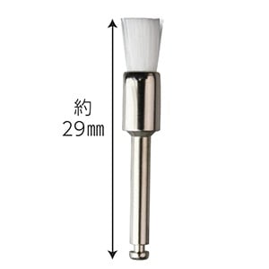 ポリッシングブラシ (ホワイト) CA フラット(100本)