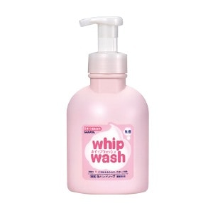 ホイップウォッシュ無香 ポンプ付 (500mL)[サラヤ]