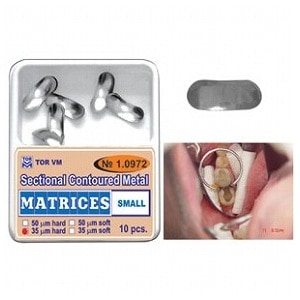 メタルマトリックス セクショナルカーブ 0.035mm S (10個)[TOR VM]