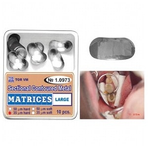 メタルマトリックス セクショナルカーブ 0.035mm L (10個)[TOR VM]