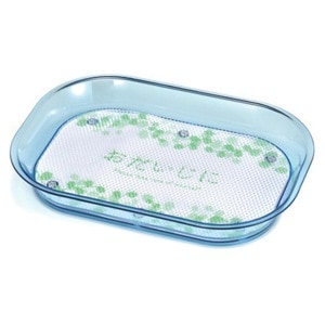 おだいじにトレー ブルー