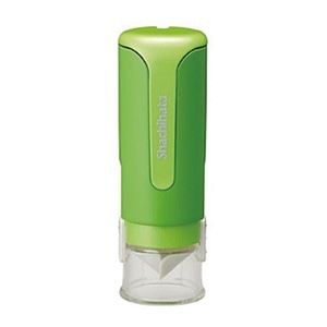 キャップレス9(メールオーダー式) イエローグリーン[シャチハタ]