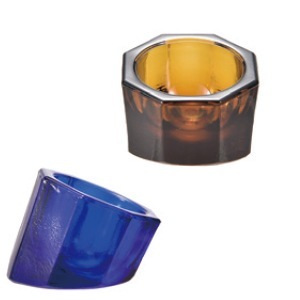 スラントダッペングラス 茶[堀内製作所]