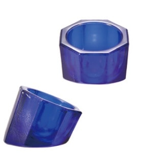 スラントダッペングラス ブルー[堀内製作所]