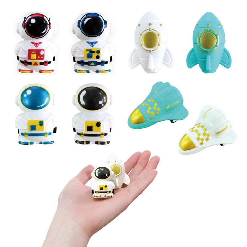 宇宙飛行士プルバックカー (50個)