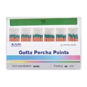 SANIガッタパーチャポイント 0.04テーパー #20 (60本)