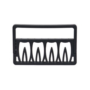 トゥースデザインディスペンサー 8穴 ブラック