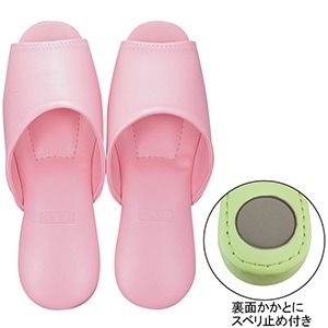 抗菌スリッパ  前開き ピンク(6足組)