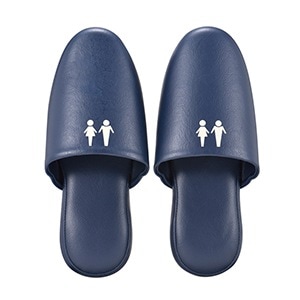 トイレスリッパ Lサイズ ネイビー