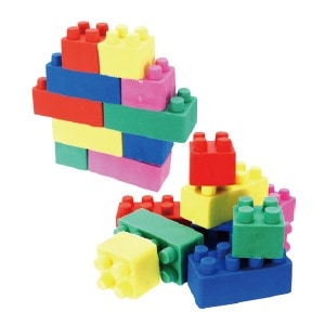 カラフルブロック消しゴムⅡ (50個)