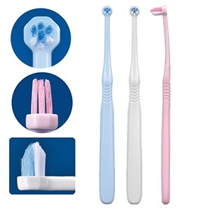 【ｾｰﾙ】Simple Tooth Brushシリーズ ワンタフト タフカット 1本(色指定不可)