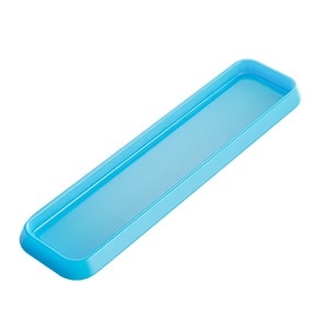 シリコーントレイ フラットタイプM クリアーブルー[KTC]