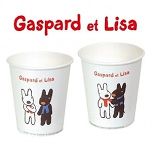 リサとガスパール紙コップ(1000個)
