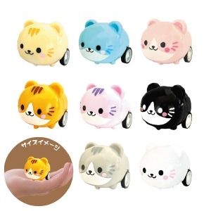 カラフルニャンちゃん プルバックカー (50個)