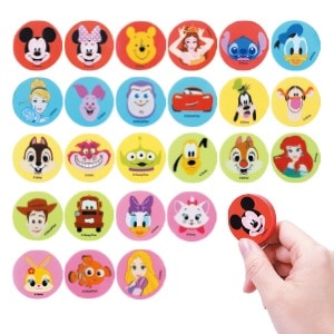 ディズニーオールスター まんまる消しゴム (50個)